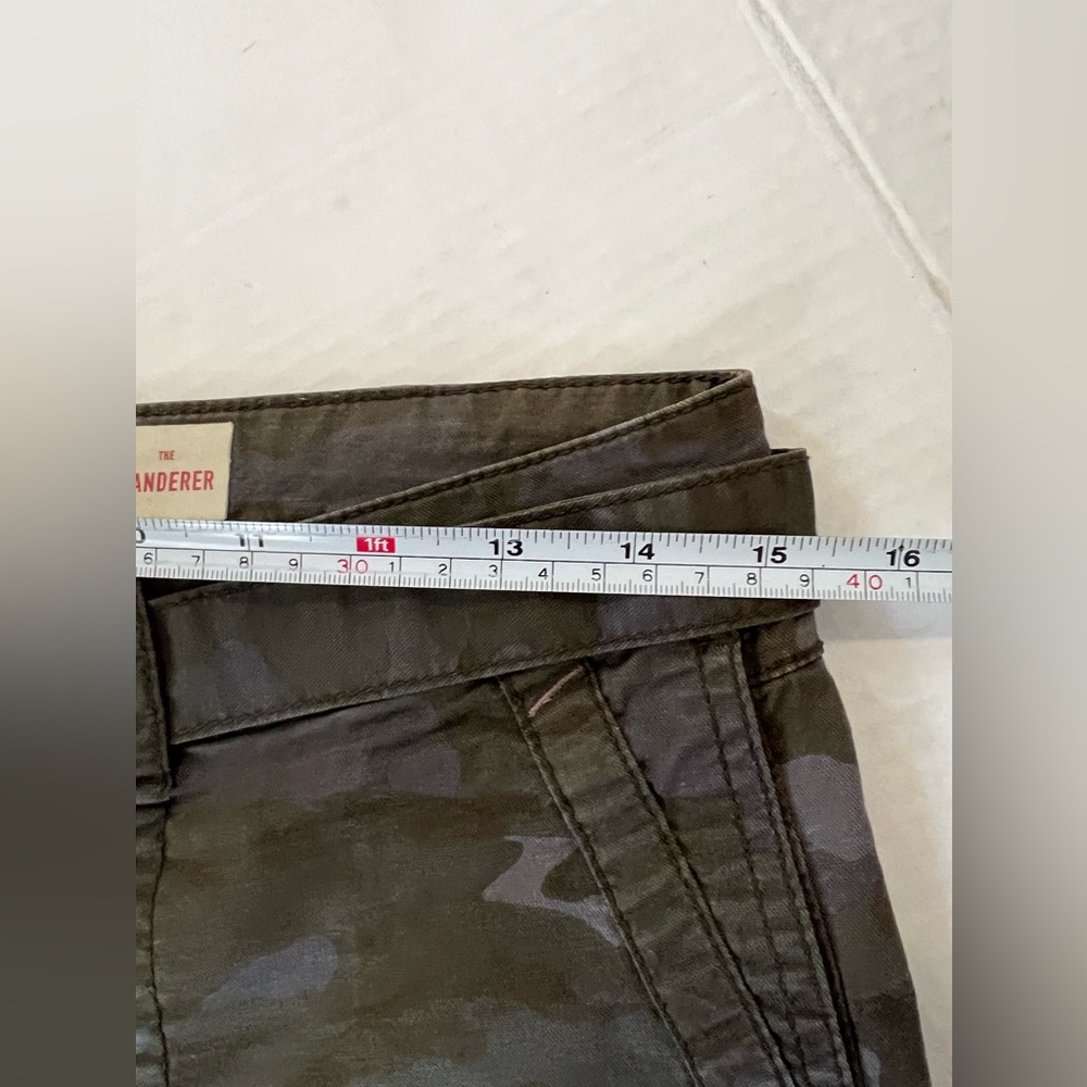 ANTHROPOLOGIE The Wanderer Moss Camouflage Pants Size 27 - Picture 8 of 9